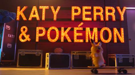 Katy Perry e Pokémon Company