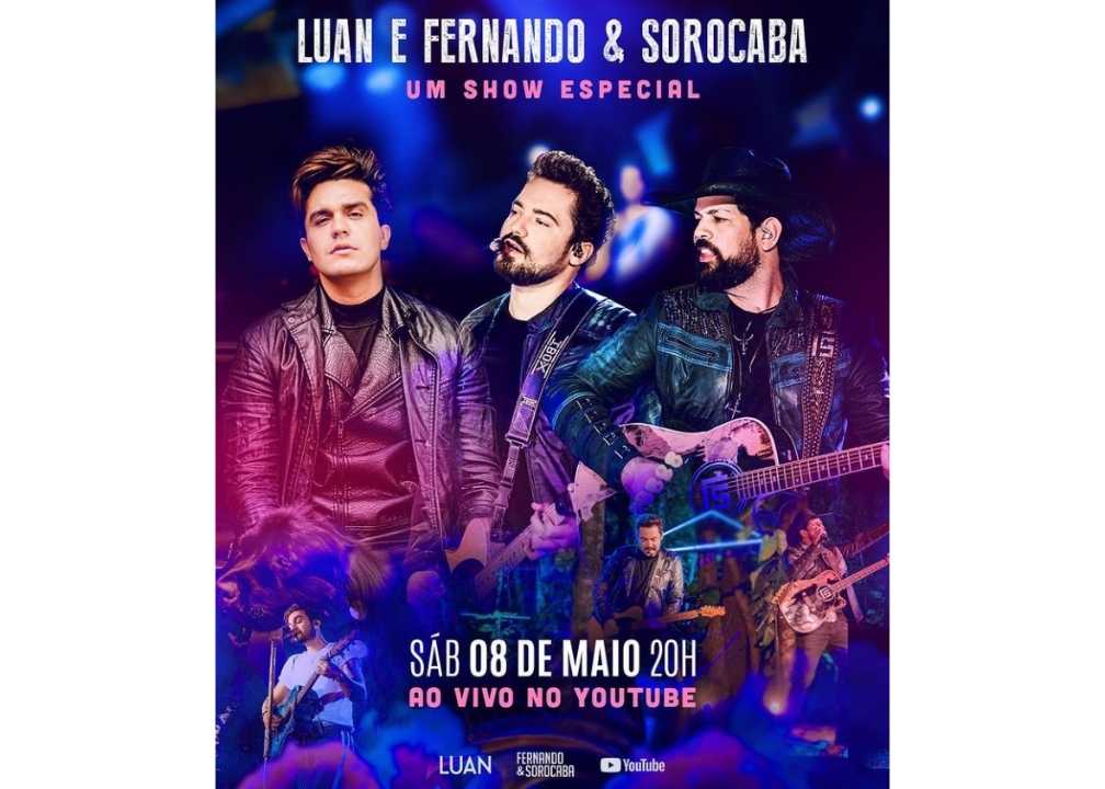 Luan, Fernando e Sorocaba