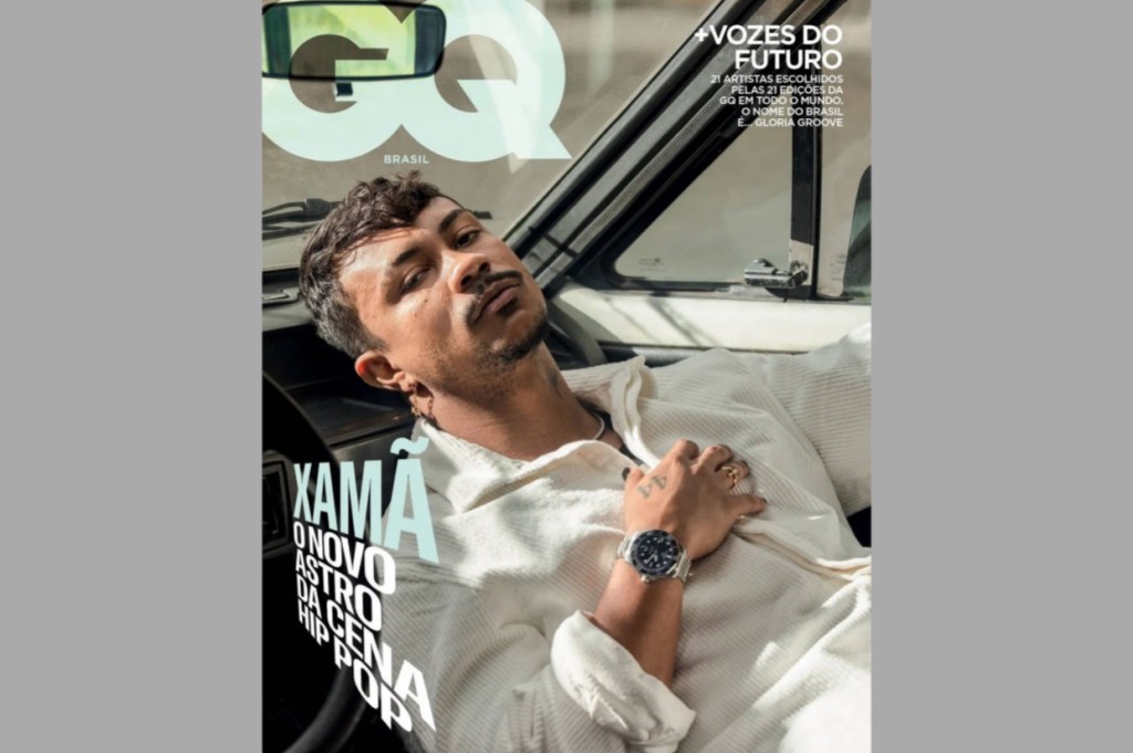 Xamã na GQ&nbsp;Brasil