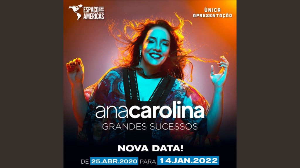 Ana Carolina no Espaço Das&nbsp;Américas