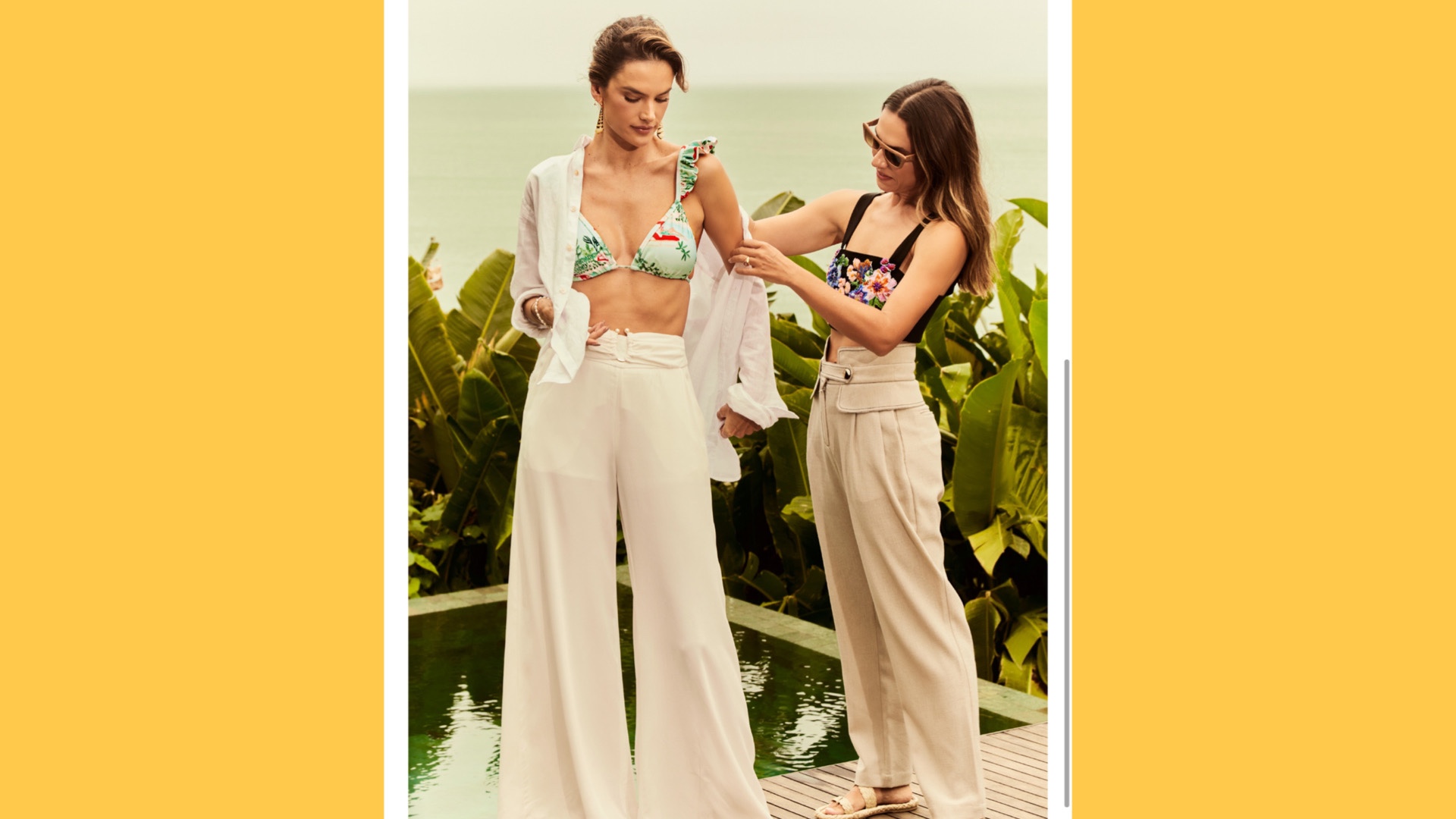 Alessandra Ambrósio em Floripa