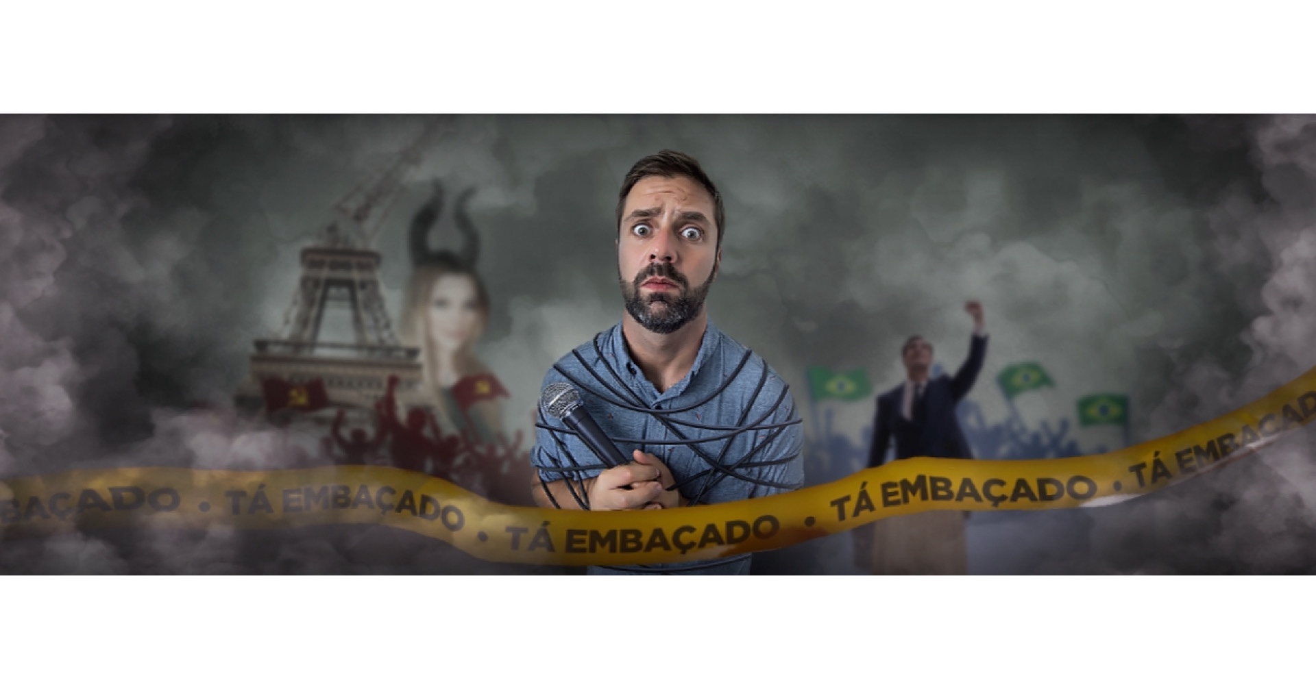 Fábio Rabin em “Tá Embaçado”