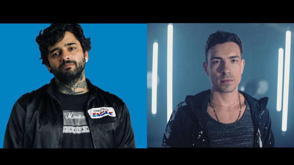 Lucas Silveira e Di Ferrero no TVZ