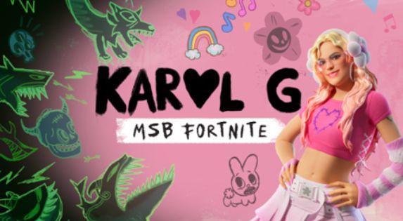 Karol G No Fortnite&nbsp;Festival