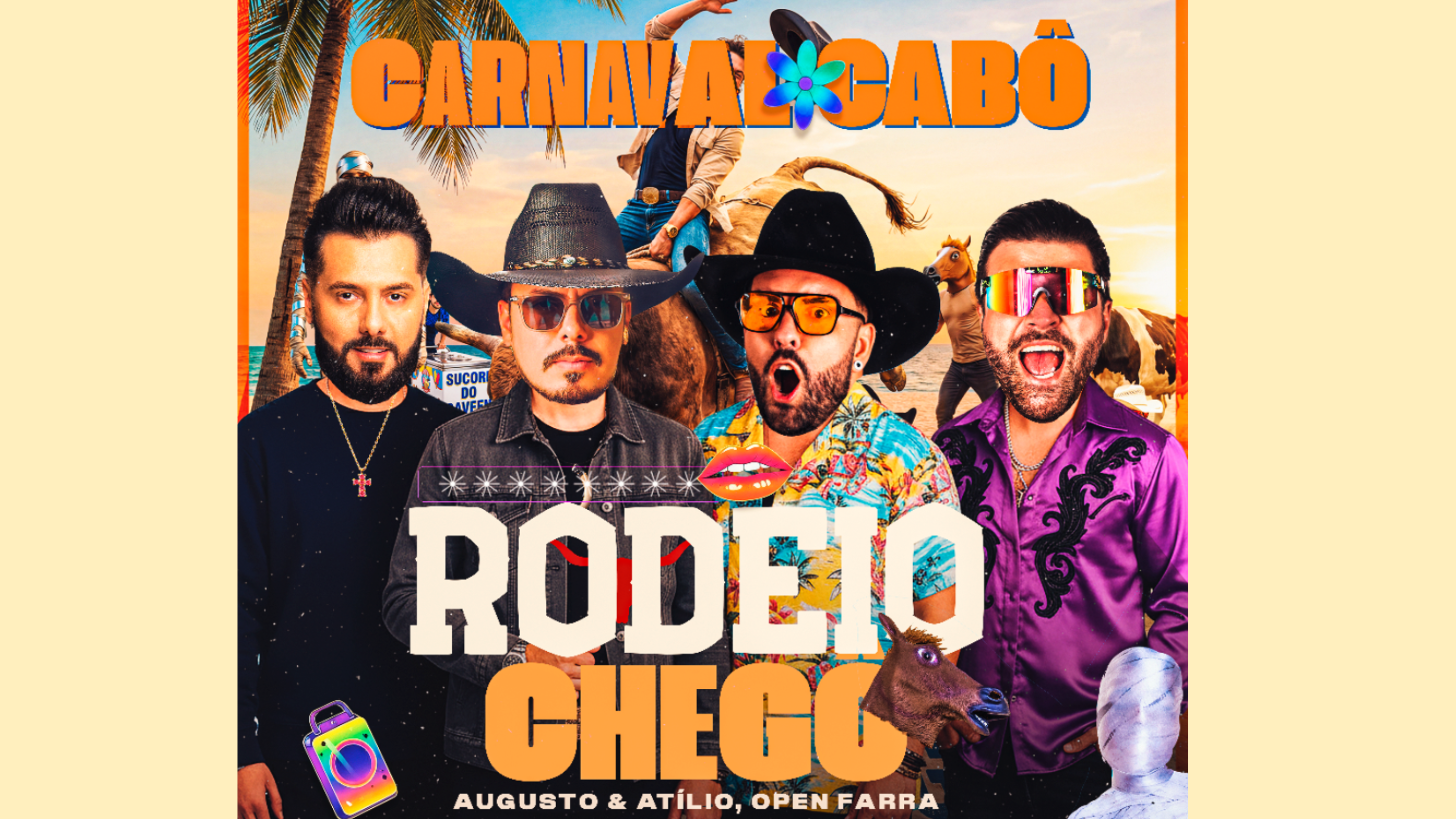 Carnaval Cabô, Rodeio Chegô