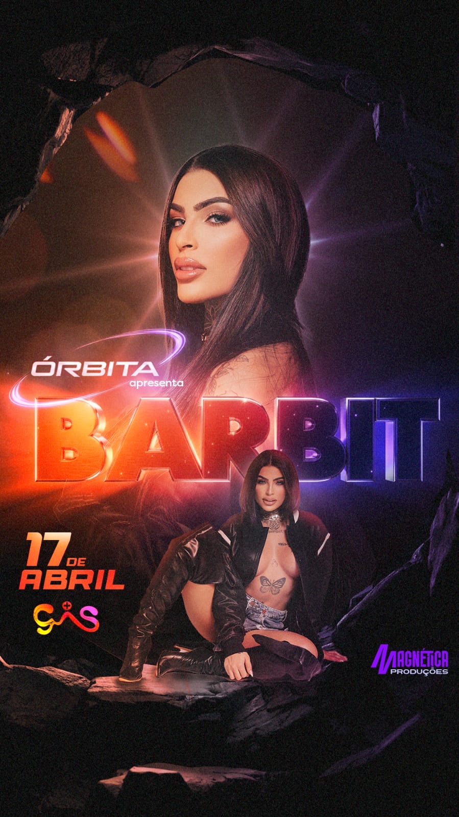 Magnética anuncia festa Órbita