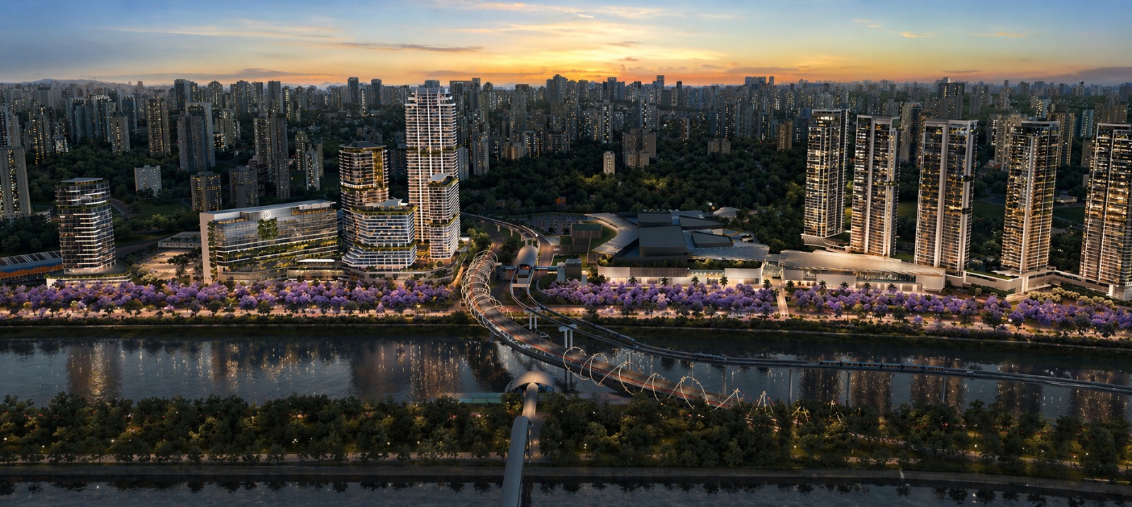 Parque Global inicia plantio de 414 ipês-roxos adultos e cria novo marco ambiental e turístico na Marginal Pinheiros